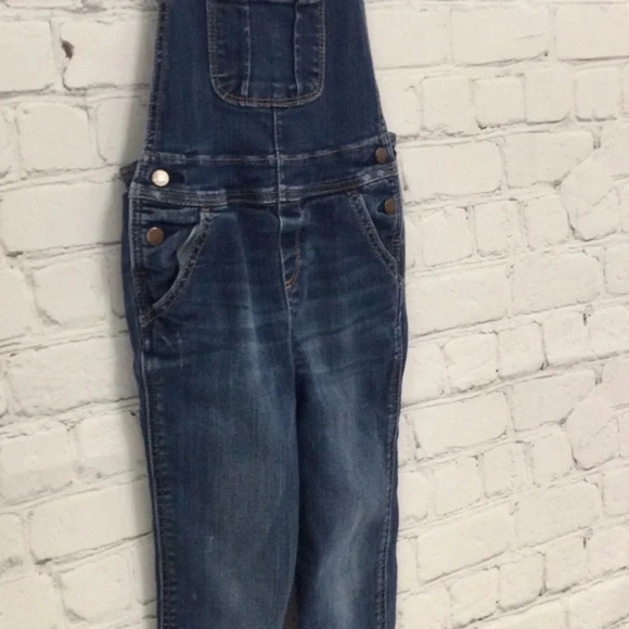 4T Baby Gap Straight Leg Denim Overalls - Picture 3 of 9